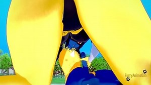 Pokemon Hentai Furry – Lucario X Pikachu Hard Sex