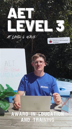 Teach First Aid, private training courses and even at adult learning centres. The AET covers it all. | Land & Wave Ltd