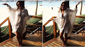 Fresh faced Sam Faiers is glowing as she goes make-up free