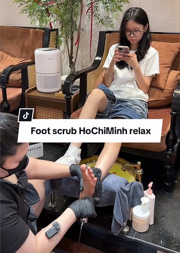 Relaxing Foot Scrub Experience in Ho Chi Minh