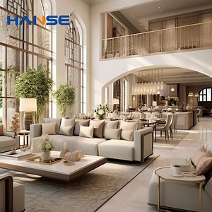 [Hot Item] Modern Hotel Dining Room Coffee Table and Chair Furniture Lobby Furniture