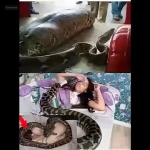 Woman slept with her python every night until the vet showed her a surprising … See more | MC