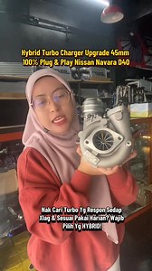 HYBRID TURBO CHARGER PNP NISSAN NAVARA D40, UPGRADE 45mm, MAX BOOST 35PSI (100% Pnp) NAK UPGRADE TURBO 4x4 ANDA, TAPI MAU CARI YANG TAHAN LASAK, SESUAI GUNA UNTUK MAIN RASA2 DAILY USE😍 CARI DI INFINITE!! KAMI ADA READYSTOCK, KEBANYAKKAN MODEL TURBO 4x4 YG 100% PLUG & PLAY TETAPI DAH UPGRADE SIZE KIPAS, CATRIDGE & SUBS BESAR🔥🔥 📲 WHATSAPP: https://wa.me/60129812599 🔗 LINKTREE (SEMUA LINK KEDAI KAMI): https://linktr.ee/InfiniteTuningHub | ZhiangYapCSFour
