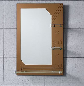[Hot Item] Luxury Style Round/Rect Shape Wall Mounted Decorative Bathroom Vanity Mirror