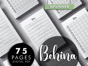 Behina Script Font Kalligraphie Übungsblatt PDF Procreate Alphabet Anleitung Anfänger Tcing Printable Hand Lettering Drills Worksheet Pack - Etsy.de