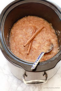 Easy Crockpot Applesauce Recipe