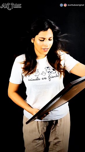 18K views · 2.1K reactions | Lord Krishna Acrylic Painting ❤ Framed #reelsfb #krishna #acrylic #painting #transition #reveal | ART Tube | Facebook