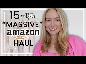 Huge Amazon Fashion Haul Styling 17 Spring/Summer Outfits | Easter Dresses, Look for Less Finds!