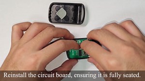 2-Pack 300MHz 10 dip Switch for Multicode Garage Gate Door Opener Remote Control, Replacement for 3089,3070,3060,308911,MCS308911,MCS306010,MCS3070 Gate Clicker with Keychain.