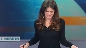 TV presenter’s news flash surprise