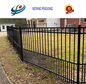 [Hot Item] Shandong Anti-Climb Aluminum Outdoor Garden Fence Puppy Dog Fencing Manufacturer