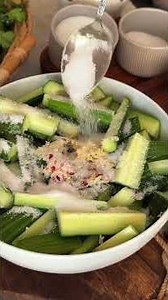 Delicious Cucumber Appetizer! With Mustard 🥒 #recipes