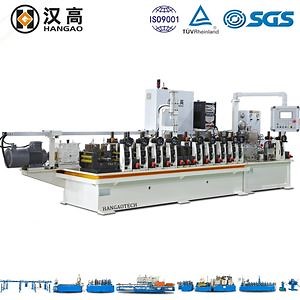 [Hot Item] Straight Stainless Steel Tube Mill HVAC Duct Machine Flexible Pipe Making Machine