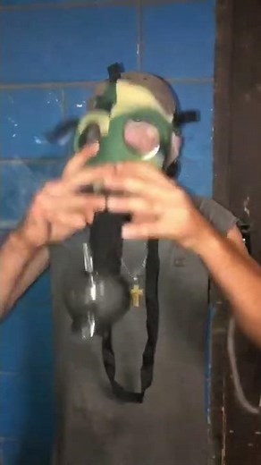 Bong gas mask is to much😂