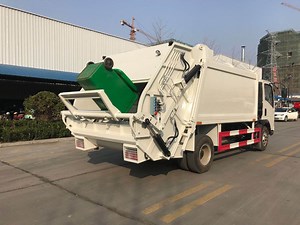 [Hot Item] HOWO Garbage Disposal Trucks Compacting Truck Garbage Collection Vehicle