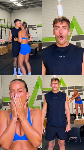 Our kind of couples therapy 🧘‍♀️ Both wearing @musclerepublic | Erin-Louise Camilleri