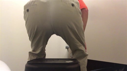 Squished around in my Pooped Khaki Pants