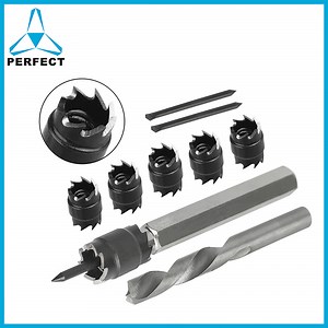 [Hot Item] 9PCS Spot Weld Drill Bit HSS Rotary Spot Weld Drill Cutter Remover Sheet Metal Hole Cutter Panel Separator Working Tools