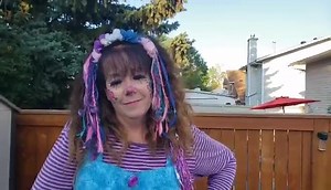 The Clark County Fair just adores Penelope the Clown, and no fair is the same without her... But, she is taking the time to send us some love, and make a splash with her act! | Clark County Fair