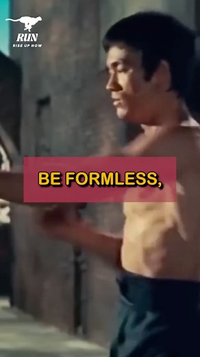 Be WATER My Friend 💦 - Bruce Lee #brucelee #martialarts #actor #iconic #philosophy #quotes #discipline #viral #fypシ | Rise Up Now