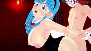 Bulma Bunny Costume Hard Sex Dragon Ball POV And Normal Hentai Uncensored