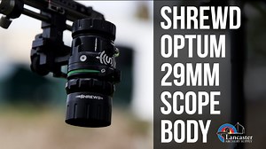 Shrewd Optum 29mm Scope: https://bit.ly/43rQBGo The Shrewd Optum 29mm Scope is a modular scope system for target archery. To this scope, you can add sunshades, pin rings and lenses. It's well built and can be accessorized to suit your needs. The 29mm scope is ideal for target archers who like a smaller field of view in their sight picture. | Lancaster Archery Supply