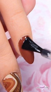 62K views · 107 reactions | Realistic 3D Dripping Gold Geode Nails! #nailart | cutepolish | Facebook