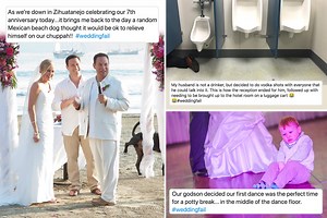 Brides and grooms share their most cringeworthy wedding disasters