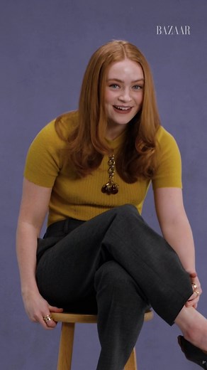 Harper’s BAZAAR on Instagram: "According to @sadiesink_, redheads will always be iconic. Here, watch as the ‘Stranger Things’ star reveals what’s iconic to her—everything from Julianne Moore and Jodie Foster to her cats. - Vice President of Video: @jasonikeler Director of Video: @kriceee Executive Producer: @gurvial Director/Associate Producer: @sarinabhutani Director of Photography: @alvahcholmes Cinematographer: @scullbones Sound Mixer: @kimmypuffet Senior Editor: @sampxmiller"