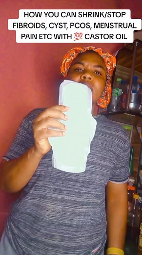HOW TO USE CASTOR OIL FOR FIBROIDS CYST, PCOS, MENSTRUAL CRAMP/ PAIN ETC.. #herbalife #herbalmedicine #castoroilbenefits #castor Natural healing & prayers | Natural healing & prayers