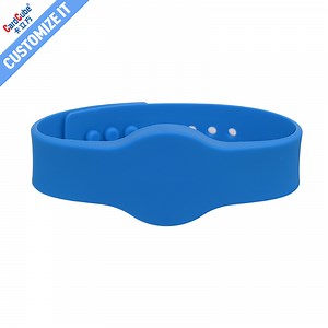 [Hot Item] 13.56MHz Customize Cashless Payment RFID NFC Silicone Wristband