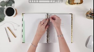 Day Designer 2022-2023 Academic Year Daily Monthly Planner, July - June, 9" x 9.75" Overall, Wildflowers Hardcover, Spiral Bound