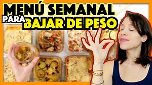Te ayudo a bajar de peso antes de navidad con mi reto: https://quierounadieta.com/black-friday/ ❤️👇 LÉEME 😊❤️ Preparamos un menú semanal con pocos ingredientes, recetas rápidas y fáciles para que en poco tiempo tengas tu comida lista para toda la semana. Yo lo cocino para 2 personas e intento ahorrar tiempo y dinero. Puedes hacer tus propias modificaciones. Y si quieres más menús, te espero en mi reto ❤️ 👉 Conviértete en miembro de este canal para disfrutar de ventajas: https://www.youtube.co