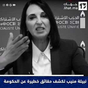 35 reactions · 18 shares |  نبيلة منيب تكشف حقائق خطيرة عن الحكومة | Infonews | Facebook