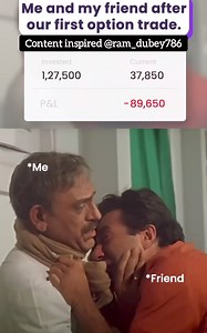 After a huge loss in options trading! #memes of #stockmarket #trading | Ram Dubey