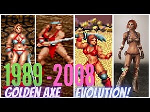 Golden Axe game evolution (1989 - 2008)