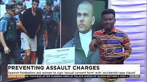 PREVENTING ASSAULT CHARGES: Spanish footballers ask women to sign ‘sexual consent form’ with ‘accidental rape clause’ #AdomSports | Adom TV Xtra