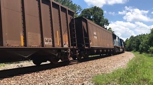 July 12, 2019 - CSX Q503, Q025 and N040 southbound on the Henderson Subdivision. | Jim Pearson Photography