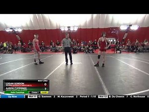 16U 126 Logan Gordon Baldwin Woodville Wrestling Cl Vs Aaron Cummings Askren Wrestling Academy