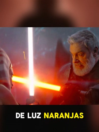 ¿Por qué los sables de luz naranjas eran tan débiles? | sable laser