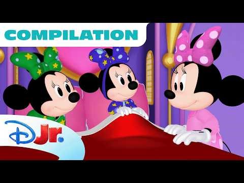 Getting Ready for Bed 🛌💤 | Compilation w/ Mickey, Bluey, SuperKitties, Spidey & More! | ‪@disneyjr‬