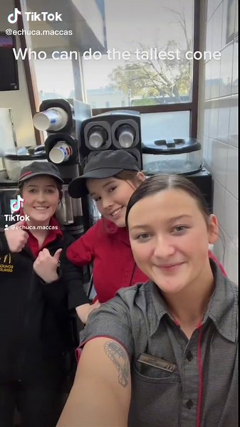Echuca Maccas Ice Cream Challenge