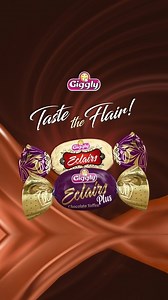 4.4K views · 39 reactions | Taste the flair with our chocolate Eclairs toffee! #giggly #Eclairs #Chocolate #toffee #sweetdelight #yummy | Giggly | Facebook