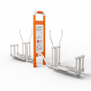 [Hot Item] Double Elliptical Machine Body Building Park Outdoor Fitness Training Equipment