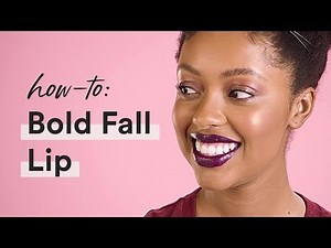 How to Create A Bold Fall Makeup Look Featuring A Dark Lip | Ulta Beauty
