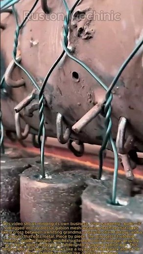 From Wire Roll to Gabion Box: Massive Gabion Machine Manufacturing Slope Protection Mesh