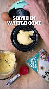 Cake Shake Ice Cream 🍨 by Rythm Kitchen 3 ingredient, 5 minute ice cream with the NEW @ketochow Birthday Cake mix 🎂 I’ve played around with this method before, but this mix produced the best ice cream results yet! You could use any Keto Chow flavor, but who can resist BIRTHDAY CAKE?! A monster, that’s who. Recipe: •1 packet Keto Chow Birthday Cake mix •1/2 cup heavy cream •1 3/4 cup almond milk What you’ll need: •gallon sized ziploc baggies (2) •about 1/4 cup course salt •ice Mix ingredients t