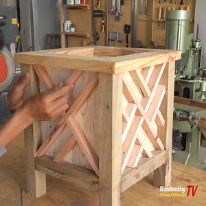 6.5K views · 212 reactions | Make a very impressive planter box from old pallets | Woodworking Ideas | Facebook