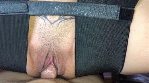 Uncensored Japanese wife / Massive Gushing Squirt from Shaved Pussy / Insane Orgasm / Tattoo Sticker