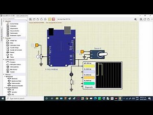 Simulation Servomotor with Arduino in SimulIDE
